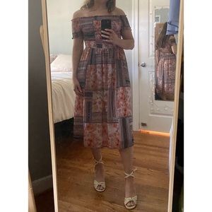 ✨sale!✨ Off-the-shoulder Midi Dress